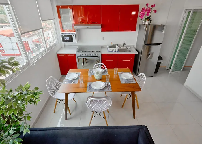 Amazing Close To Foro Sol Colonia Roma Airport And Downtown Apartment