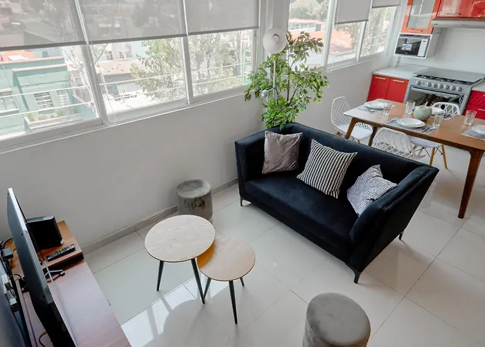 Amazing Close To Foro Sol Colonia Roma Airport And Downtown Mexico City